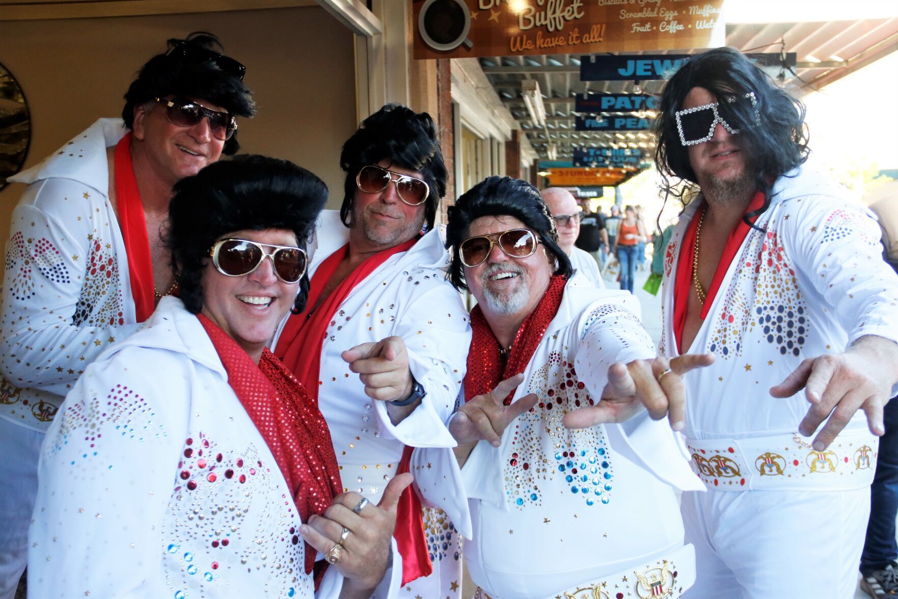 Elvis, Elvis, Elvis, Elvis and Elvis